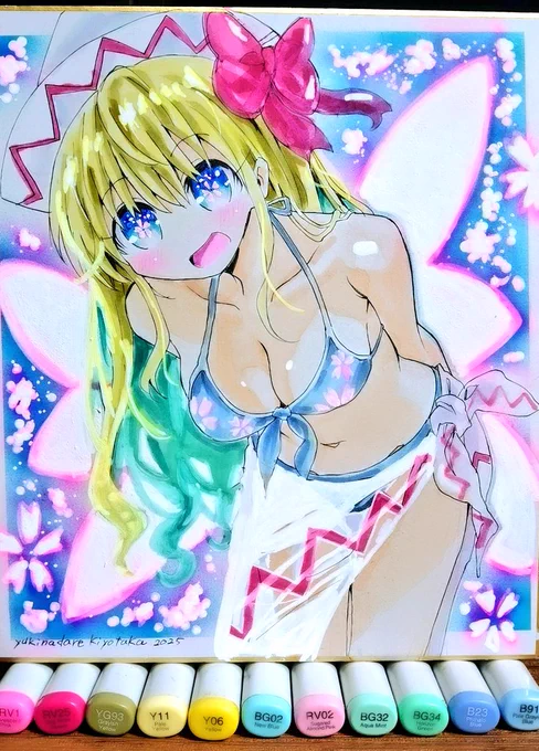 アナログ東方絵 リリーホワイト