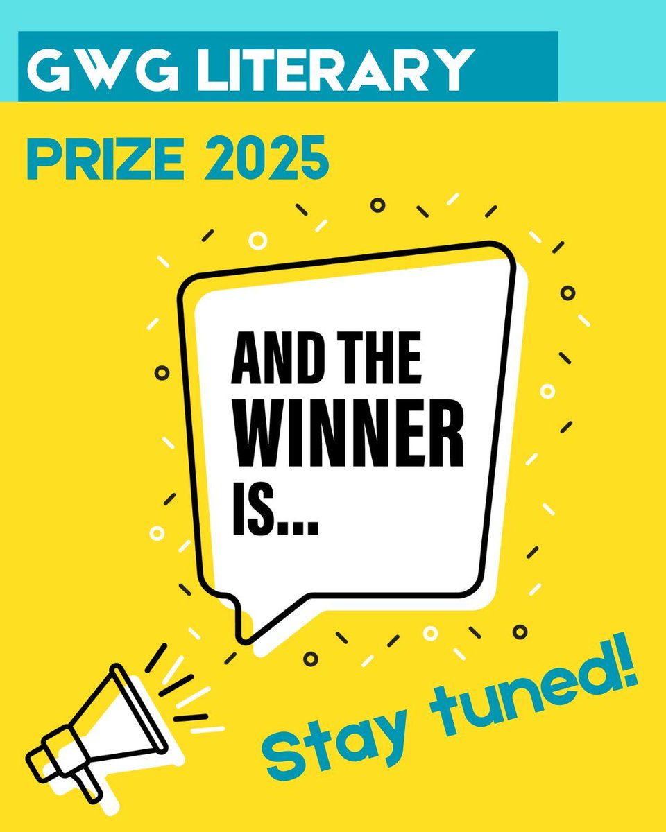 ⏰1 week to go for the 📢 winners of the GWG Literary Prize 2025!

Many🙏to our judges Mary-Jane Holmes, Yun Wei, Padraig Rooney, and gratitude to the volunteer readers: Sue Wells, Christine Breede, Ximena Escobar, Nicole Scobie, Quade Hermann, Jeanette Tantillo, Caroline Thonger