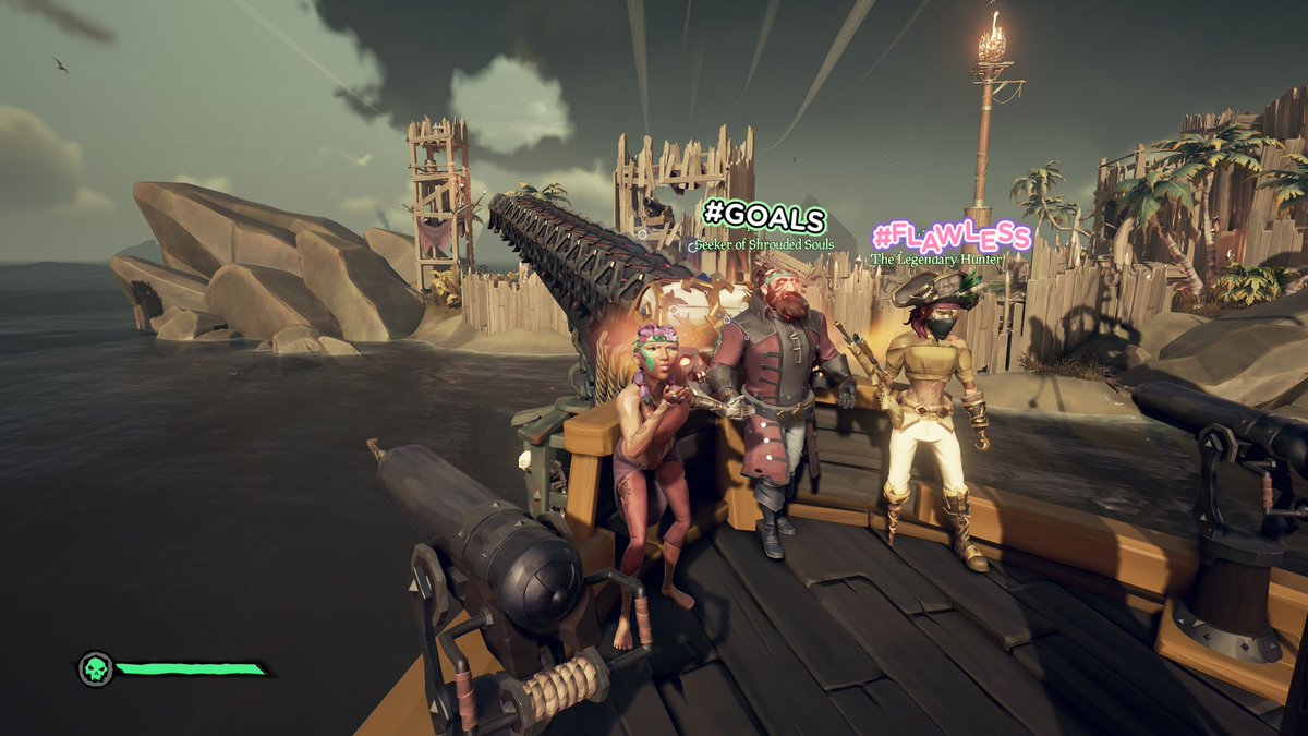 We finally landed one! #bemorepirate #megastash #SeaOfThieves