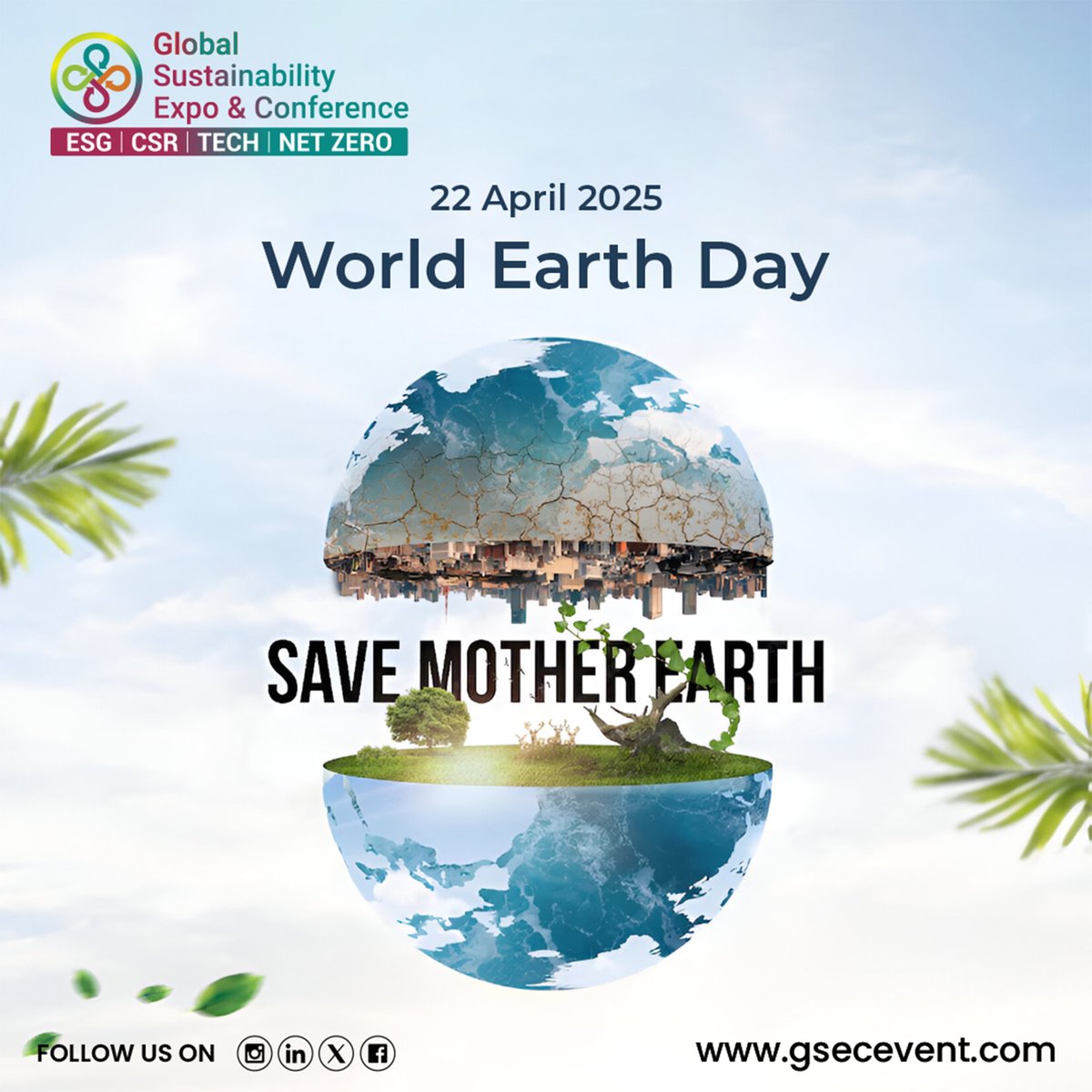 This #EarthDay let us reaffirm our commitment to sustainability, climate action, and the preservation of our planet for future generations.

Together, let’s save Mother Earth.

#GSEC #EarthDay2025 #WorldEarthDay  #Sustainability #NetZero #ClimateAction