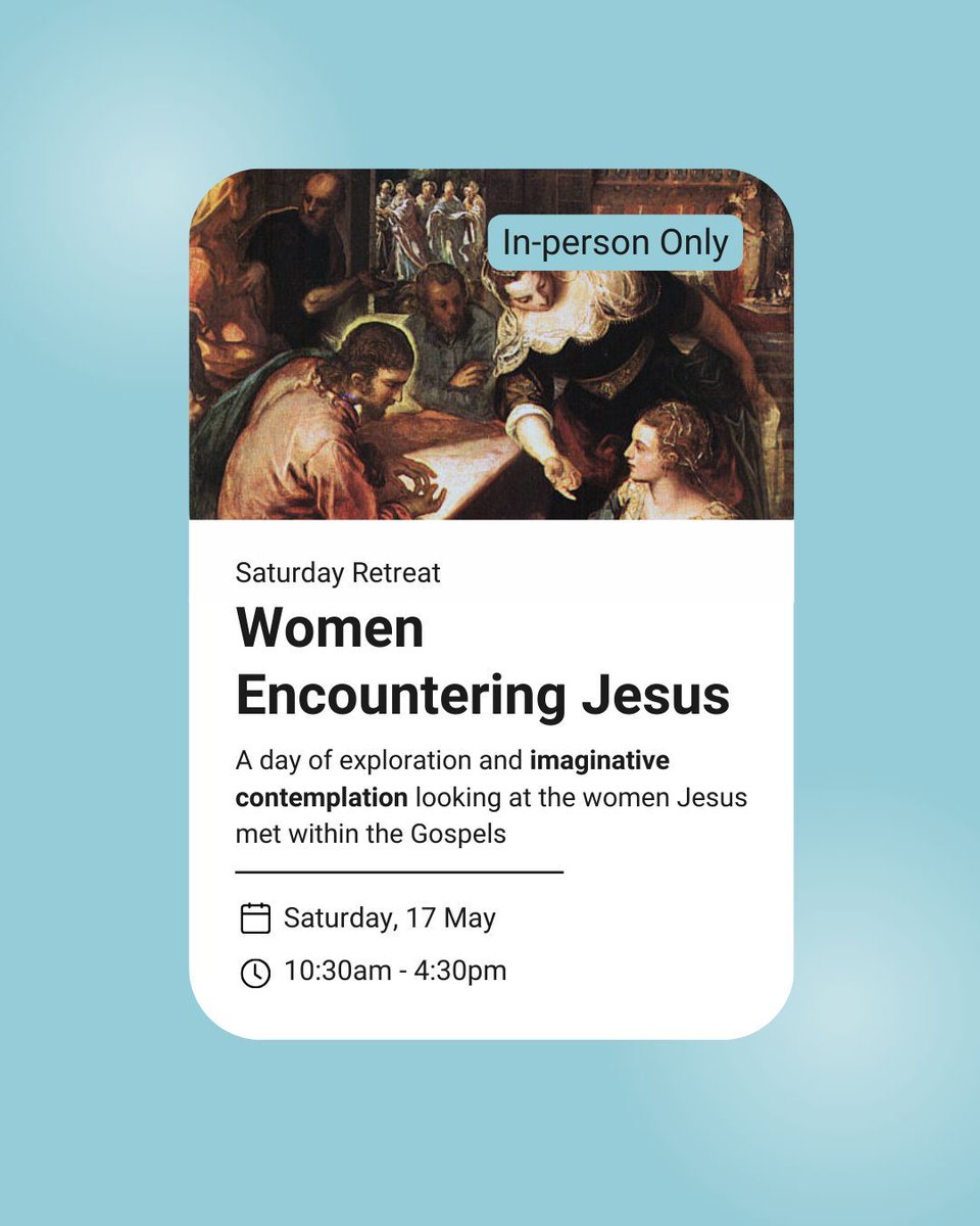 londonjesuit's tweet photo. Explore Faith in a deeper way this May 🕊️

From Saturday retreat to courses on Jürgen Moltmann's work — our May line-up has something to inspire you!

#ChristianEducation #TheologyInLondon #Retreat #PhilosophyInLondon #LondonSeminar #LondonCourses #JürgenMoltmann https://t.co/m68icksFyL