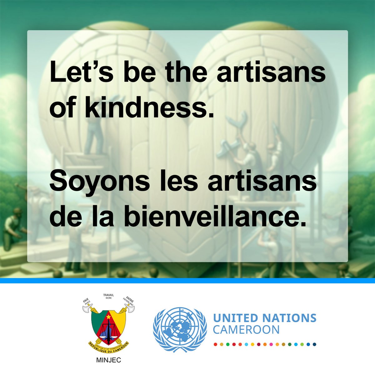 Soyons les Artisans de la Bienveillance

Ensemble, construisons un monde où la gentillesse et le respect sont nos fondations. Chaque geste compte, chaque mot a un impact. 🌟Rejoignez-nous dans cette mission de bienveillance. Ensemble, nous pouvons faire la différence. 💖