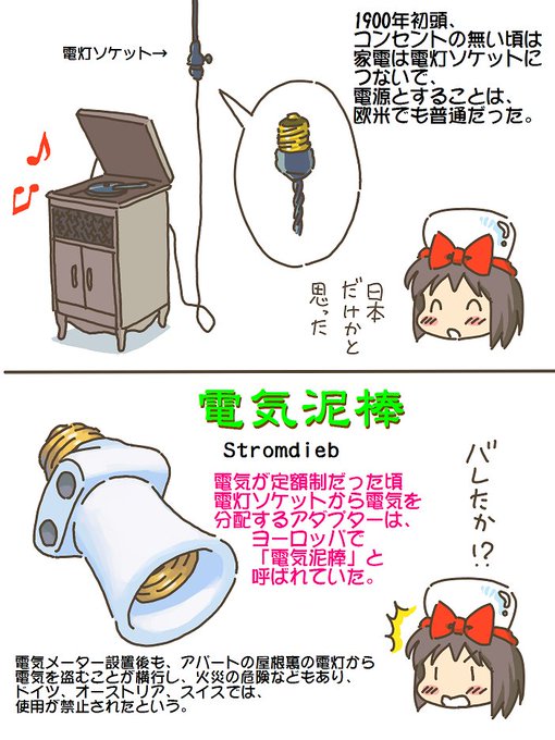 売れのこったブラウン管のおはなし。(1466)

電気泥棒 