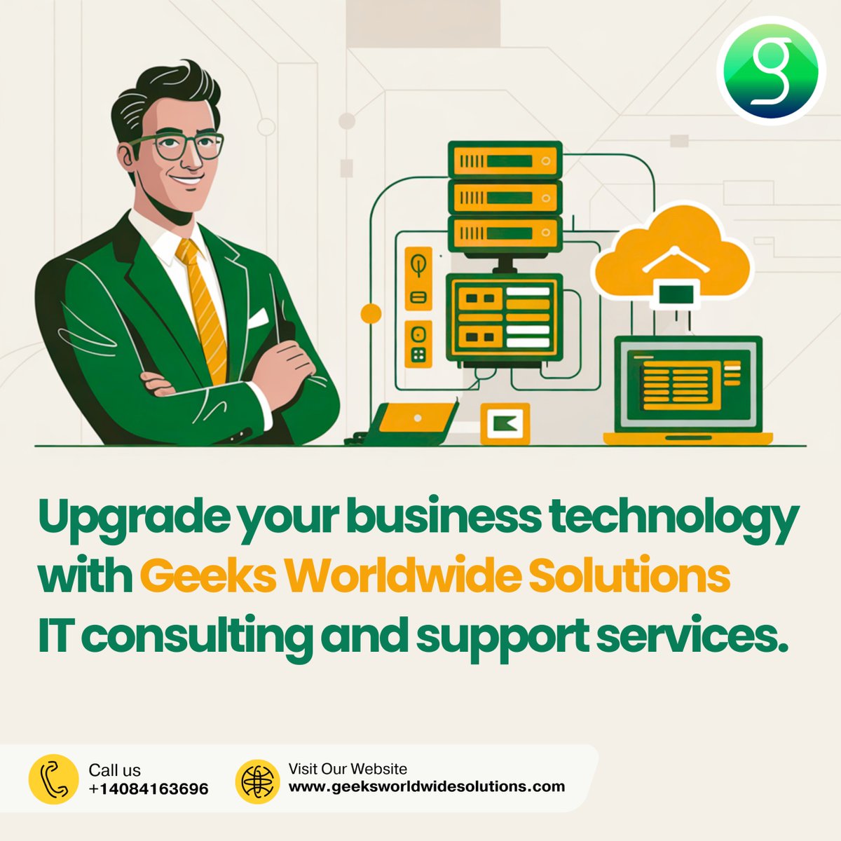 geek__solutions's tweet image. Future-proof your business with the right tech!
At @geek__solutions we provide expert IT consulting and support services to streamline operations, enhance security, and boost productivity.
📞 Call: +1 408-416-3696
#ITConsulting #TechSolutions #DigitalTransformation #ITExperts