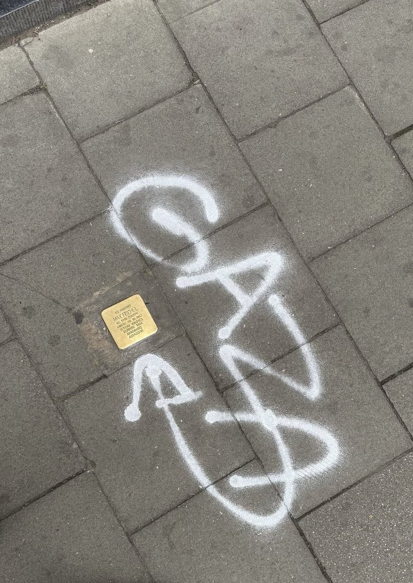 We firmly condemn the desecration of Stolpersteine in Brussels, a vile distortion of history and a desecration of memory.

Such acts are not only offensive but are part of a growing trend where anti-Zionism serves as a thin veil for antisemitism.

The memory of the Shoah must be