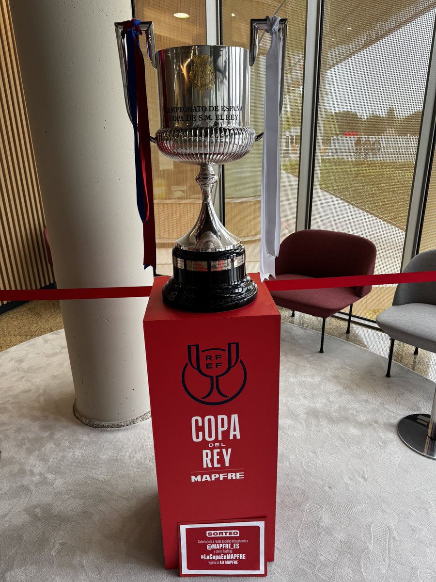 TeresaVaquerizo's tweet photo. El gustazo de ver de cerca la #CopaDelReyMAPFRE
#LaCopaEnMAPFRE
@MAPFRE_ES https://t.co/Pg91yIgwcn