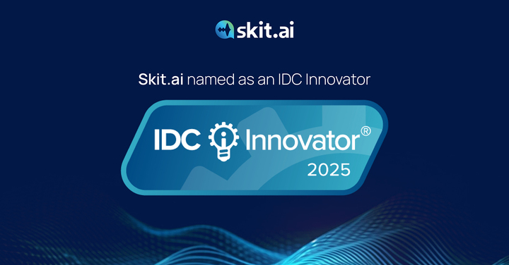 Skit_ai's tweet image. Excited to be named an IDC Innovator for Voice AI in Hospitality and Travel, 2025!

Grateful for the recognition of our focus on innovation and delivering real value through Conversational AI.

#VoiceAI #ConversationalAI #TechRecognition #IDCInnovator #GenAI #CustomerSupport