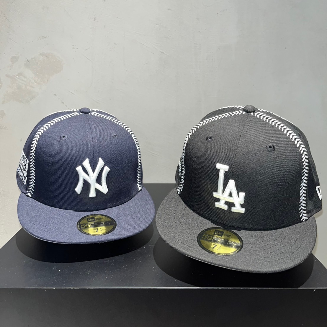 MLB Ball Stitch】 クラウンのステッチをアレンジした59FIFTYの
