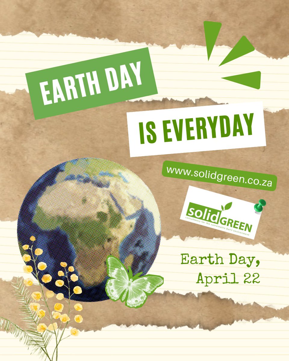SolidGreen_SA's tweet photo. At Solid Green, every day is Earth Day.🌍We’re committed to creating sustainable, resilient built environments that not only reduce environmental impact but also adapt to a changing world. Let’s keep driving positive change-one step at a time.

#EarthDay2025 #earthdayeveryday https://t.co/JBLcXjxSkA