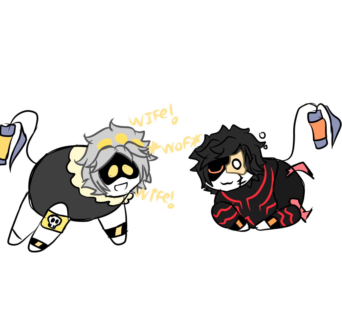 TrashCanvas's tweet photo. More Vex and Zero #MDVex #MDZero  #MurderDrones #mdtwt #MDLoafs 

@trashproto https://t.co/36JvHyoMXA