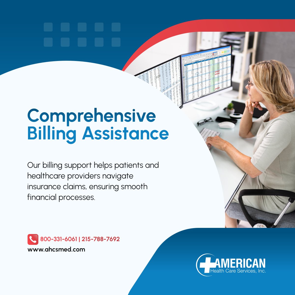 americanhcs's tweet photo. Need help with medical billing? Our support team ensures accurate claims and smooth processing for peace of mind. Contact us today! 

#BensalemPA #MedicalEquipmentAndSupplies #BillingSupport https://t.co/jac9tKXx90