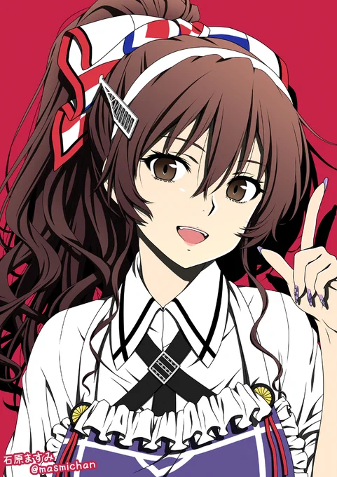 本日4月22日は足柄さんの誕生(進水)日!ヽ(゜∀゜)ノ超おめでとうございます!!・*:.*・゜(n`∀`)η゜・*:.。 .。.:*・゜゜  #艦これ 
