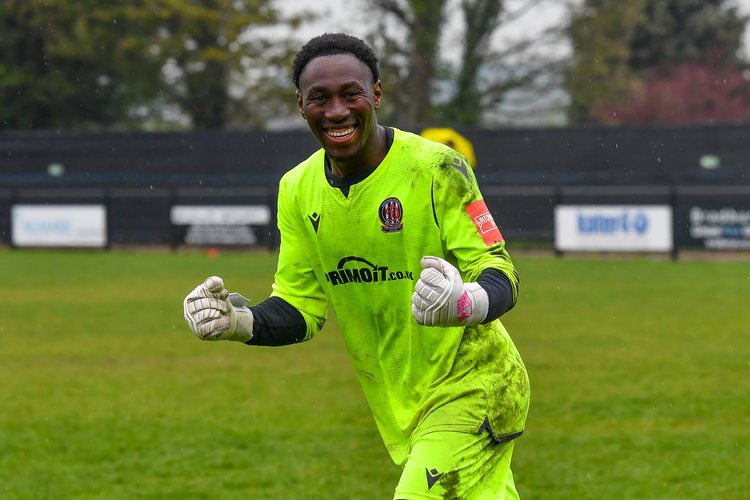 Simon Kimber (@kimberphotos) on Twitter photo This is Jordan Fankwe of <a href="/ShepshedDynamo/">Shepshed Dynamo FC</a> living his best life, going in goal when Dan Wallis was red carded after 20 minutes. His face at full time was a picture as his team gained a credible 1-1 draw with <a href="/QuornAFC/">(C) Quorn Football Club</a> Well done Jordan This is Jordan Fankwe of <a href="/ShepshedDynamo/">Shepshed Dynamo FC</a> living his best life, going in goal when Dan Wallis was red carded after 20 minutes. His face at full time was a picture as his team gained a credible 1-1 draw with <a href="/QuornAFC/">(C) Quorn Football Club</a> Well done Jordan