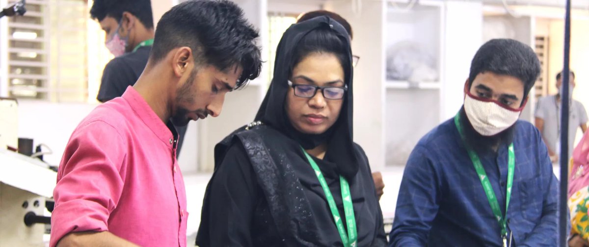 UN in Bangladesh (@uninbangladesh) on Twitter photo Meet Shilpi, who started as an entry-level helper at a 🇧🇩 garment factory & now leads a team in the cutting section.
With help from <a href="/ilobangladesh/">ILO Bangladesh</a>'s Better Work project, she inspires her female colleagues to cut through the glass ceiling in factories.
tinyurl.com/mrpwd3b4 Meet Shilpi, who started as an entry-level helper at a 🇧🇩 garment factory & now leads a team in the cutting section.
With help from <a href="/ilobangladesh/">ILO Bangladesh</a>'s Better Work project, she inspires her female colleagues to cut through the glass ceiling in factories.
tinyurl.com/mrpwd3b4