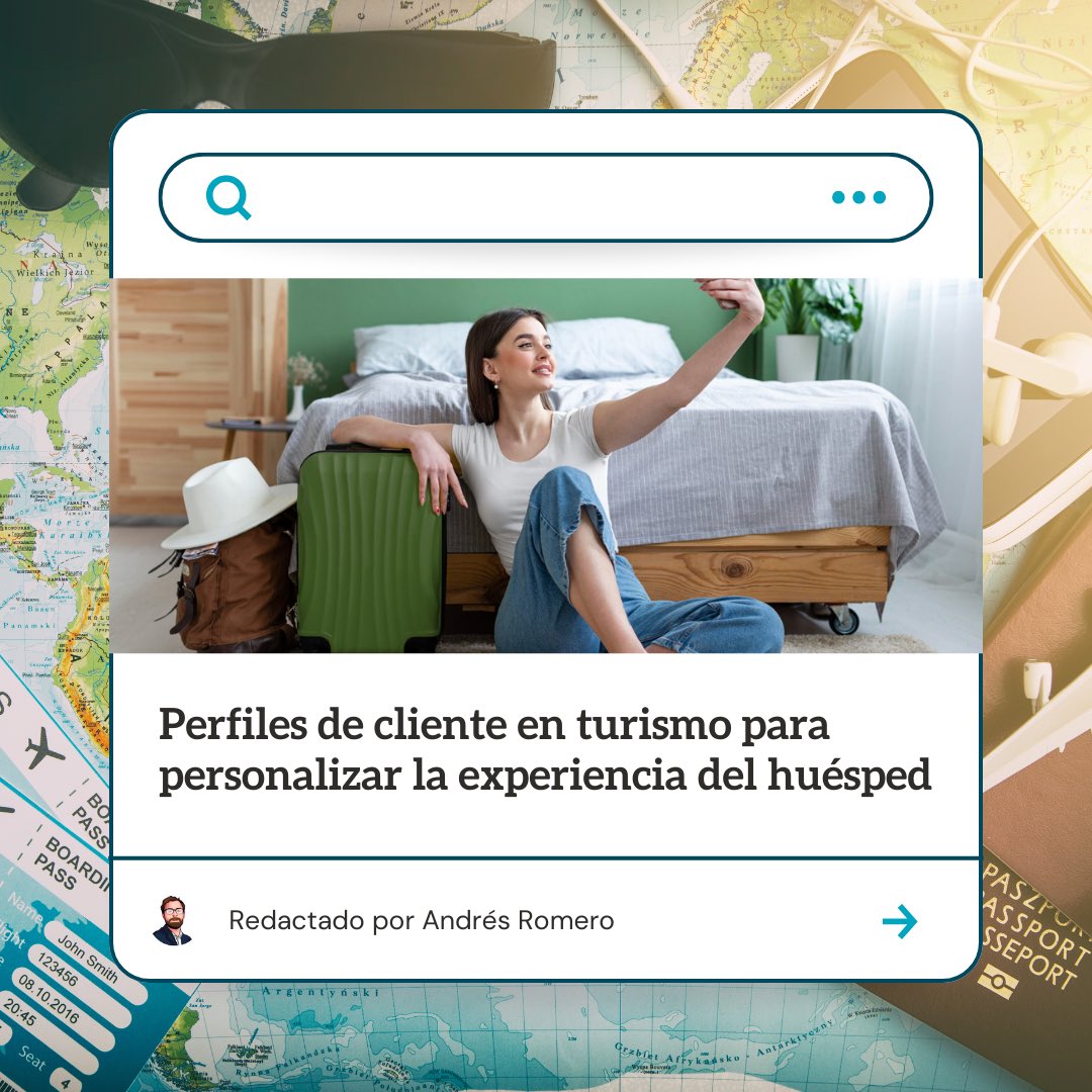 🎯 ¿Sabes realmente quién es tu cliente ideal ? 👀 

💡 En Asiri Marketing, llevamos años ayudando a destinos, alojamientos y empresas del sector a definir y conectar con sus audiencias clave.

📖 Leer artículo: asiri.es/perfiles-de-cl…