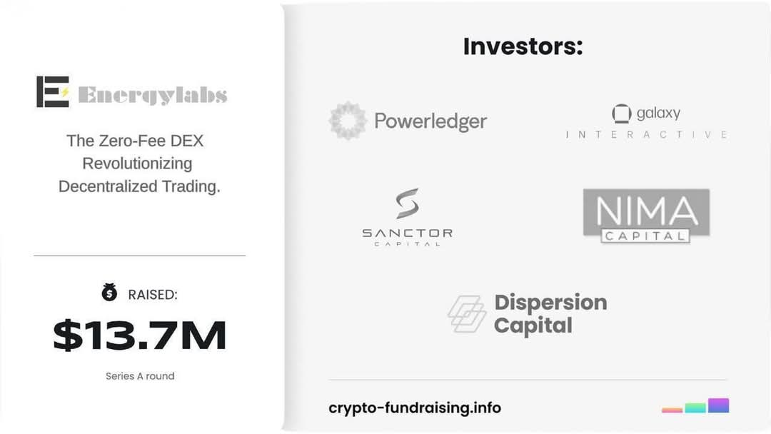 Lan_Crypto30's tweet photo. @Energy__Labs ENERGYLABS ✨

EnergyLabs is creating a zero-fee DEX that is expected to go live soon. Join the waitlist campaign and earn points which will be converted into [redacted] token airdrop later.

Register:
https://t.co/6CkVSKBoAZ https://t.co/HjUDgpEV7b