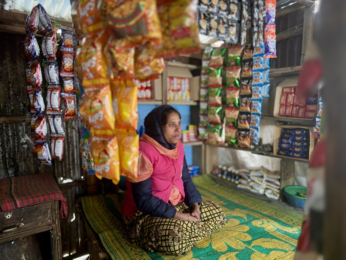 UN in Bangladesh (@uninbangladesh) on Twitter photo From hardship to hope! 💪
Julekha broke barriers in her village by starting her shop with <a href="/UNDP_BD/">UNDP Bangladesh</a> 's support.
Inspiring other women to dream bigger, let's celebrate her strength, entrepreneurship & the power of community: tinyurl.com/4y6jxdhr From hardship to hope! 💪
Julekha broke barriers in her village by starting her shop with <a href="/UNDP_BD/">UNDP Bangladesh</a> 's support.
Inspiring other women to dream bigger, let's celebrate her strength, entrepreneurship & the power of community: tinyurl.com/4y6jxdhr