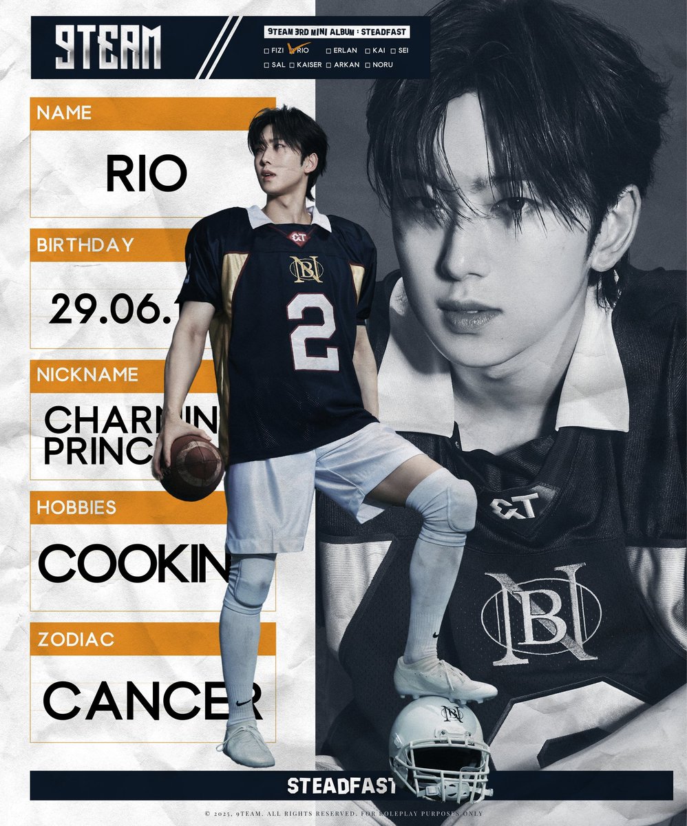 ㅤ
ㅤ ㅤ   𝟿𝚃𝙴𝙰𝙼 𝟹𝚛𝚍 𝙼𝚒𝚗𝚒 𝙰𝚕𝚋𝚞𝚖
ㅤ  ㅤ  ㅤ   ❨   𝐒𝐓𝐄𝐀𝐃𝐅𝐀𝐒𝐓   ❩

ㅤ  ㅤ  ㅤ     𝑃hoto 𝐶oncept 
ㅤㅤㅤ ㅤ  #KAISER &amp; #RIO

ㅤ  ㅤ     ━━ 𝟬𝟭.𝟬𝟱.𝟮𝟬𝟮𝟱 ━━
ㅤ