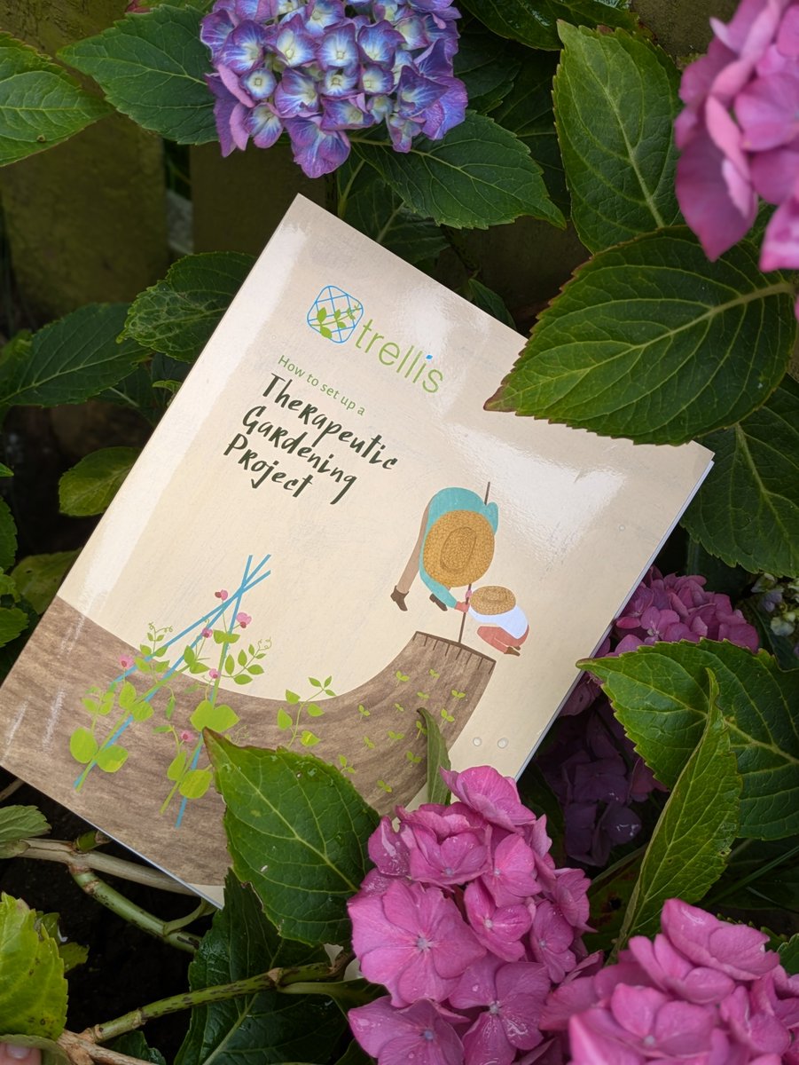 🪴The expert guide to setting up a therapeutic garden project – created by therapeutic gardeners! Available to buy from our shop on hard copy or eBook: trellisshop.trellisscotland.org.uk