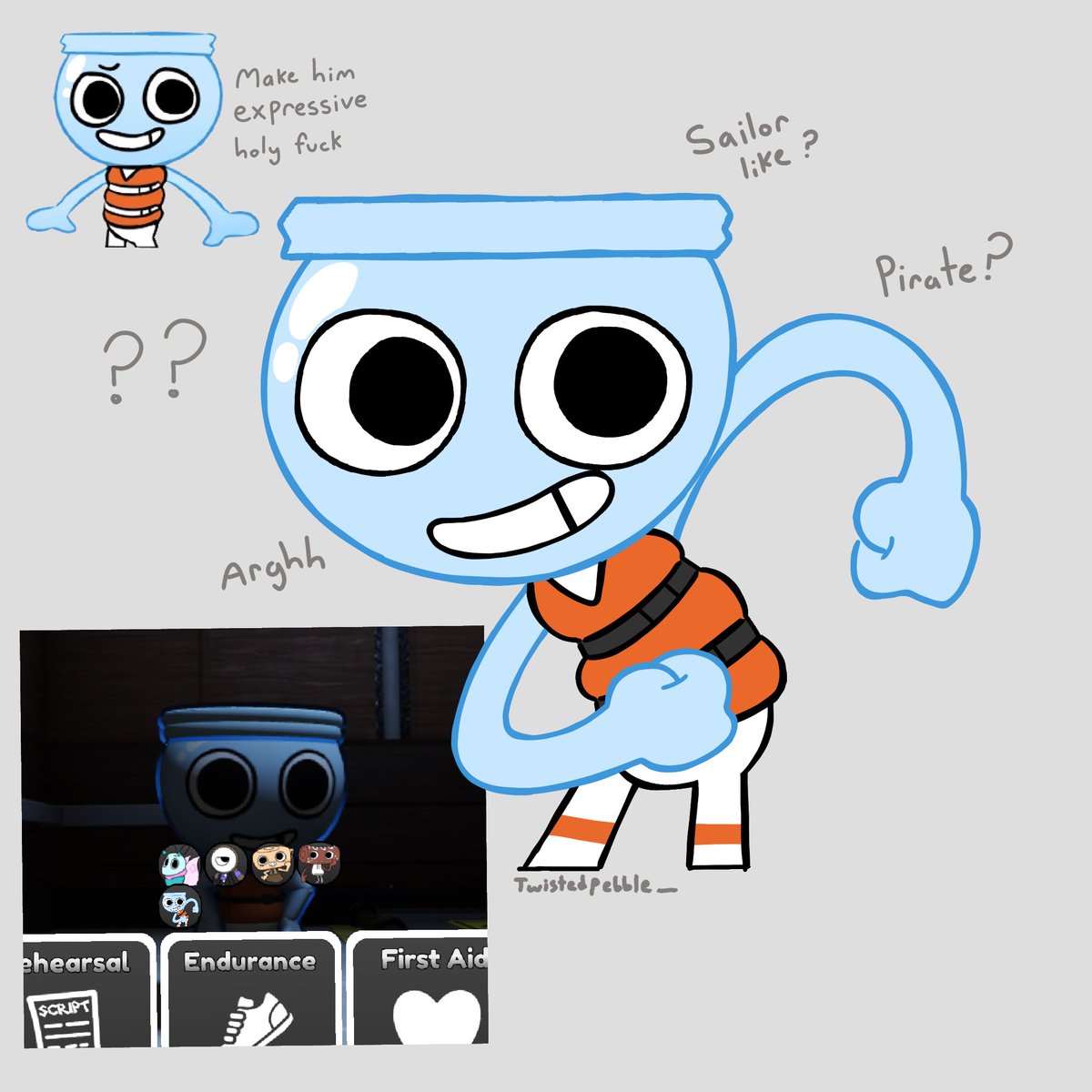 twistedpebble_'s tweet image. An attempt was made 💔 it MIGHT be worse but idk