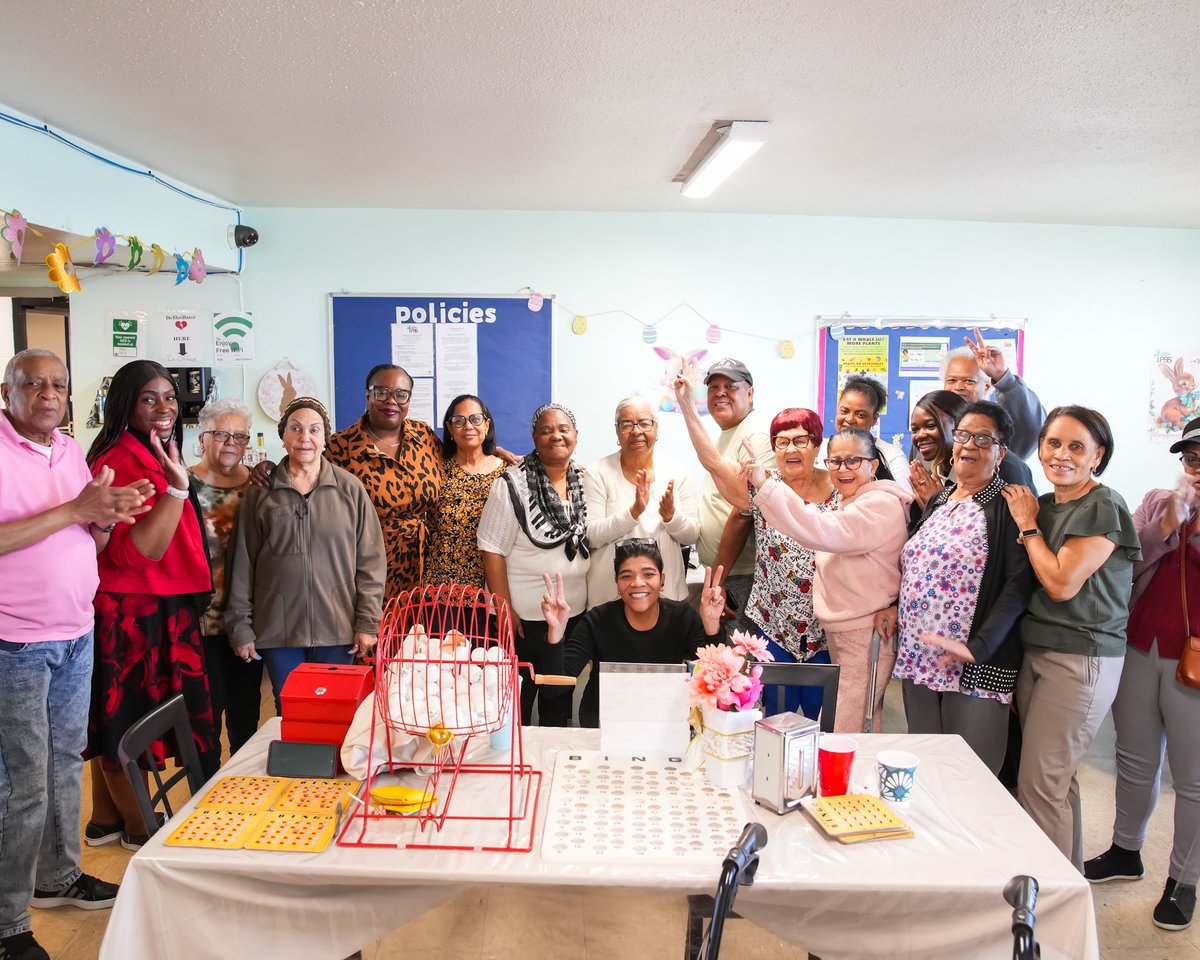 Always a fun time visiting our older adults with Council Member Althea Stevens and our community partners at PSS! We shared important information on services for our seniors and launched our Resource Guide for clients. 

Thank You MAR for the warm welcome. Gracias MAR por la
