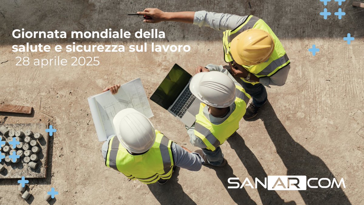 #SanARCom è al fianco di lavoratori e imprese per promuovere la prevenzione, tutelare la salute e costruire ambienti di lavoro più sicuri.

🦺 La sicurezza è un diritto, ogni giorno.

#28aprile #SaluteEsicurezza #Welfare #SicurezzaSulLavoro #LavoroSicuro