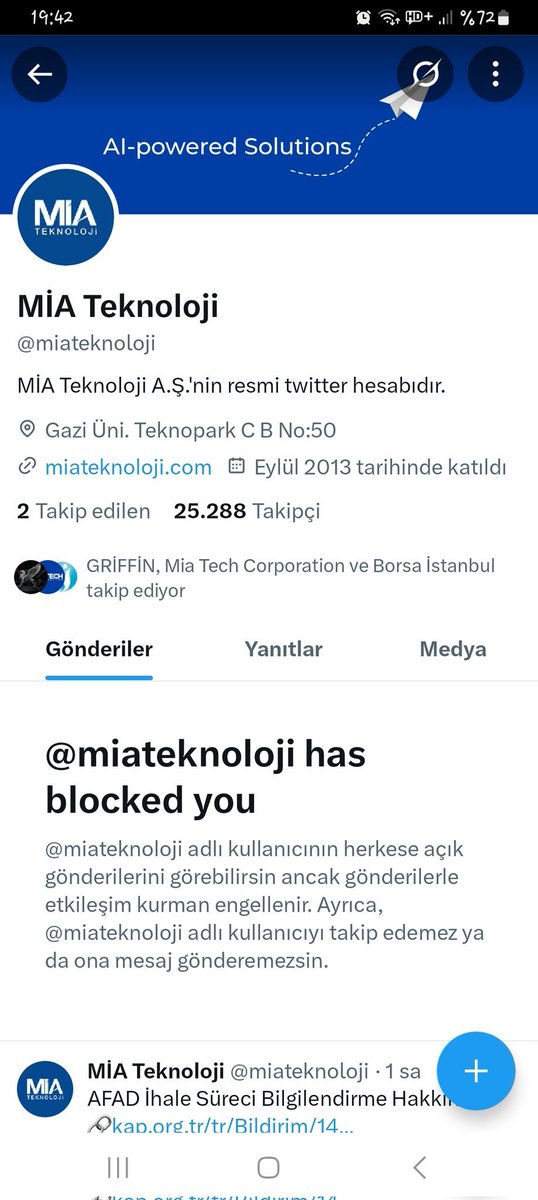 muherh55's tweet photo. Yanlışa yanlış doğruya doğru dediğim için beni engellemiş. Ben dolandırıcıya dolandırıcı dediğim için ENGELLENDİM. Kendi yatırımcılarını kandırdılar, ben daha fazla başka insanları kandırmalarına izin vermeyeceğim. #miatk bu şirkete yatırım yapılmaz! #bist100 #altın #borsa https://t.co/OJtE6MsRvN