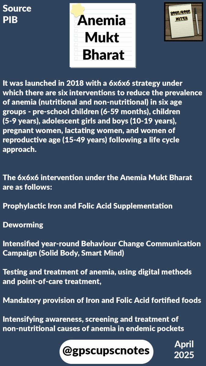 gpscupscnotes's tweet image. Anemia Mukt Bharat
એનિમિયા મુક્ત ભારત

#AnemiaMuktBharat
#એનિમિયામુક્ભારત

#GPSC 
#UPSC 
#MPSC
#FPSC
#PPSC
#TPSC 
#UPPSC 
#MPPSC 
#TNPSC 
#APPSC