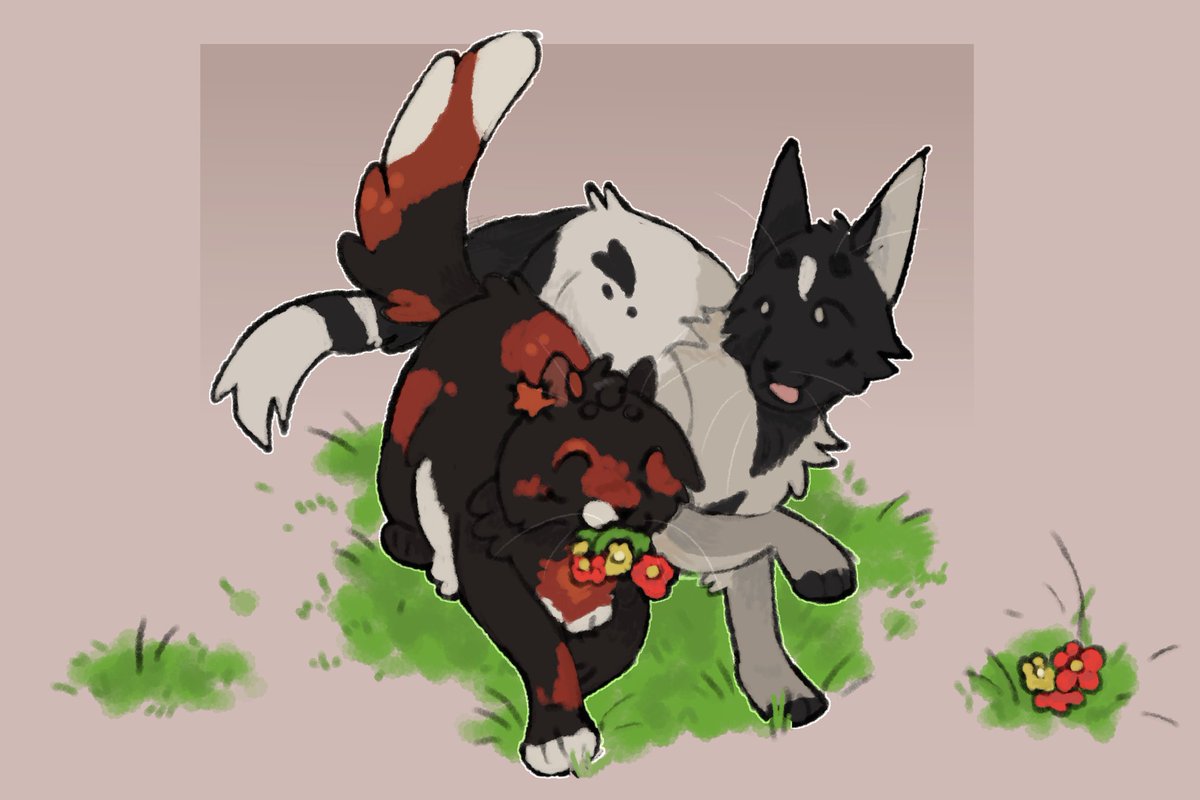 smokyjax's tweet photo. 🦭Quick raffle!!🦭

A little warrior cat art raffle!! I wanna draw more kitties....

Winner will get a fullbody of whatever oc or canon cat they'd like :3 

To enter;

Follow me
Retweet this
Optional but comment a seal gif or something I wanna see more seals 🦭

Ends on Friday!! https://t.co/sM9yhQo3AQ