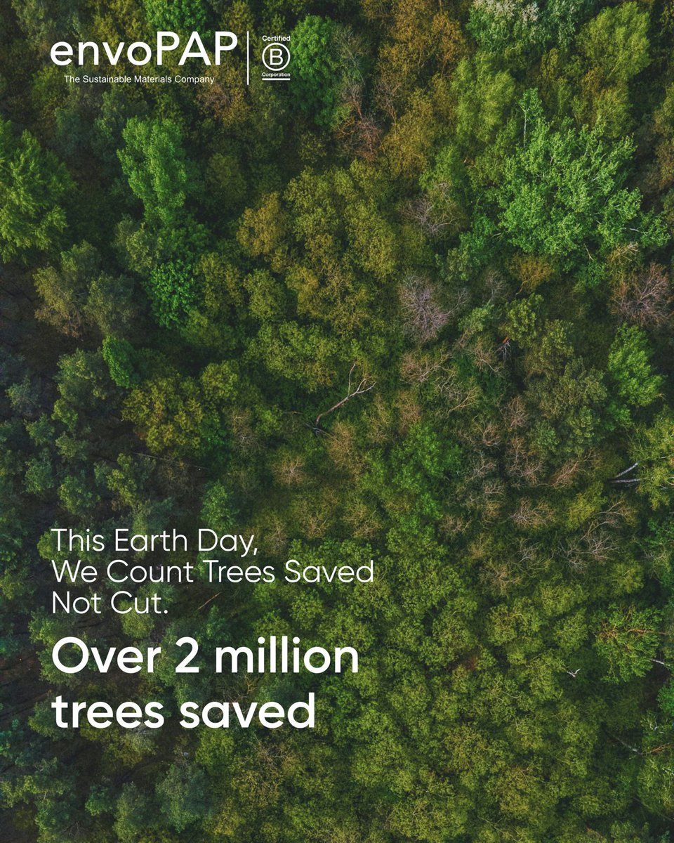 Every sheet. Every box. Every bag.
At Envopap, every product we create keeps trees standing and waste out of landfills.

🌾 Made from agri-waste
🌳 Over 2 million trees saved
♻️ 100% compostable materials

Let’s rethink packaging. Let’s protect our planet.

#EarthDayEveryday