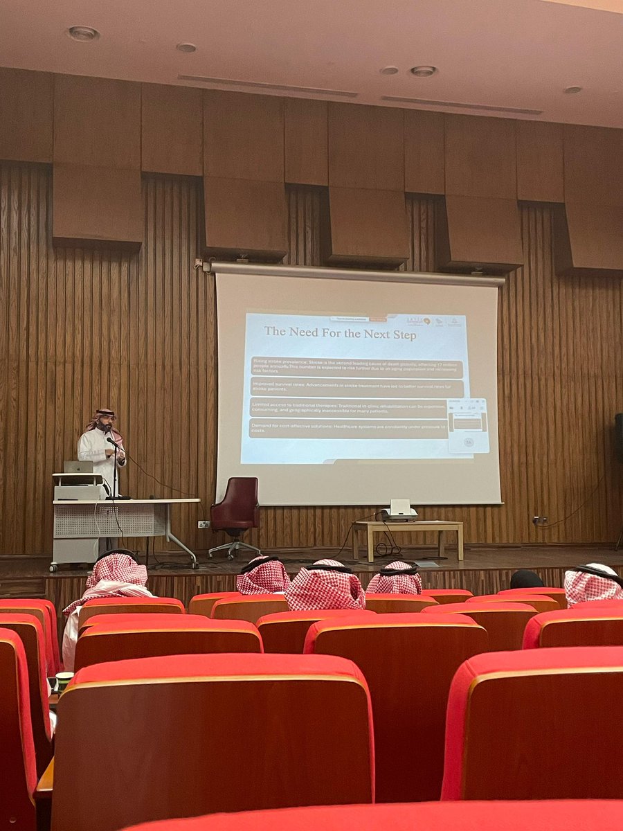 Saudi Medical Sensors Association (@saudisensors) on Twitter photo الدكتور محمد الحربي <a href="/mohammedPitt/">Mohammed Hassan Alharbi👨🏻🎓🎓</a> يطلعنا على احدث التقنيات المستخدمة لعلاج مرضى السكتة الدماغية الدكتور محمد الحربي <a href="/mohammedPitt/">Mohammed Hassan Alharbi👨🏻🎓🎓</a> يطلعنا على احدث التقنيات المستخدمة لعلاج مرضى السكتة الدماغية