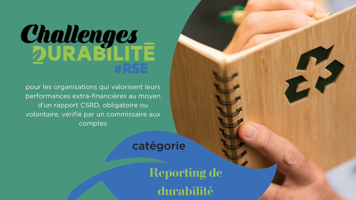 CNCC (@cncc_audit) on Twitter photo Aujourd’hui, c’est la Journée de la Terre <a href="/EarthDay/">EARTHDAY.ORG</a>
🌍 Partagez-nous vos bonnes pratiques pour un monde plus durable et remportez un prix dans le cadre des #ChallengesDurabilité !
🔗 palmares-durabilite.fr/page/challenge…
#EarthDay #DPEF Aujourd’hui, c’est la Journée de la Terre <a href="/EarthDay/">EARTHDAY.ORG</a>
🌍 Partagez-nous vos bonnes pratiques pour un monde plus durable et remportez un prix dans le cadre des #ChallengesDurabilité !
🔗 palmares-durabilite.fr/page/challenge…
#EarthDay #DPEF