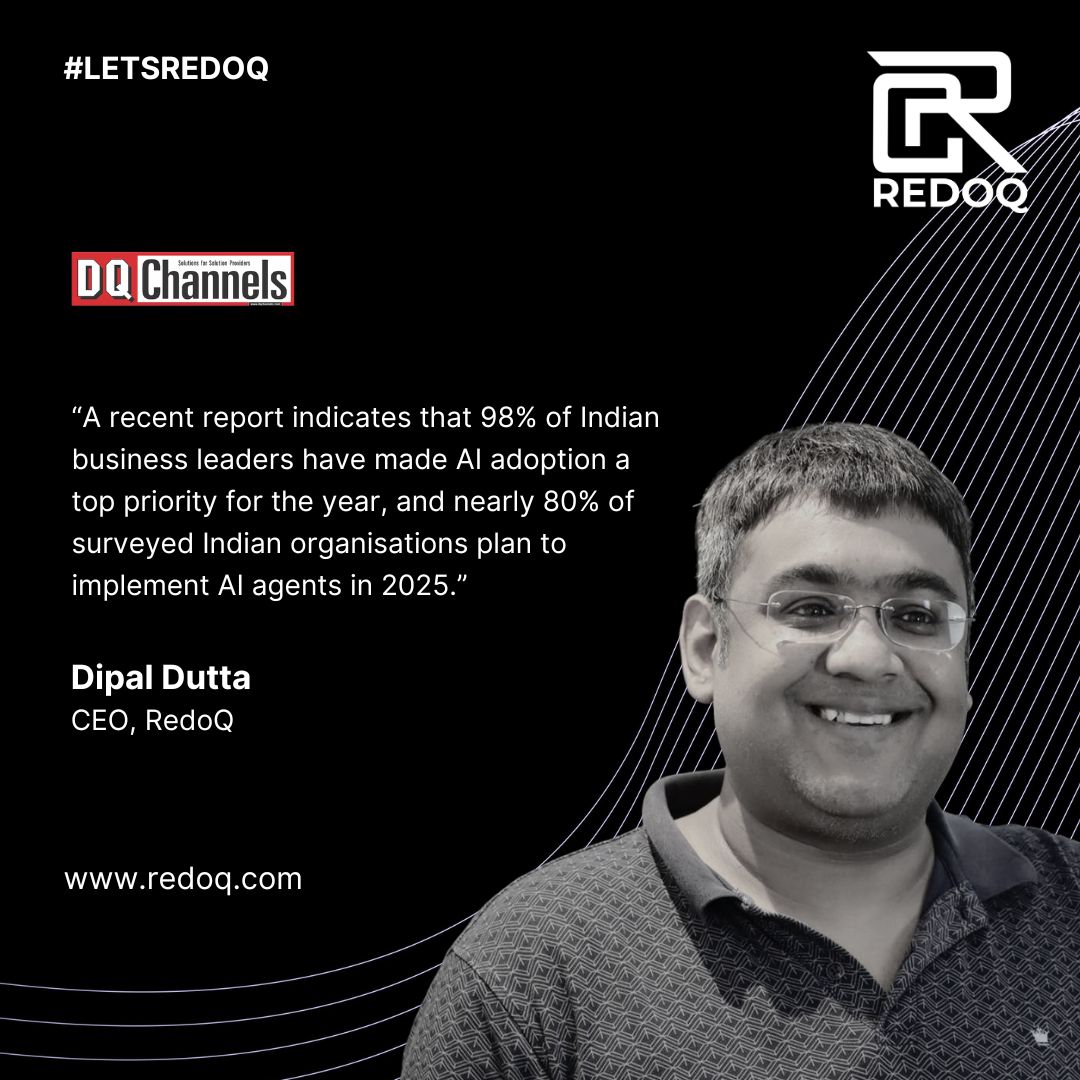 dipaldutta's tweet image. AI is transforming digital commerce. With 98% of Indian businesses set to adopt it, the Digital India vision is fast becoming reality. I am excited to see our country progress towards the vision of a Digital India.

Read more at tinyurl.com/3wrt367r
@redoqofficial @DQChannels