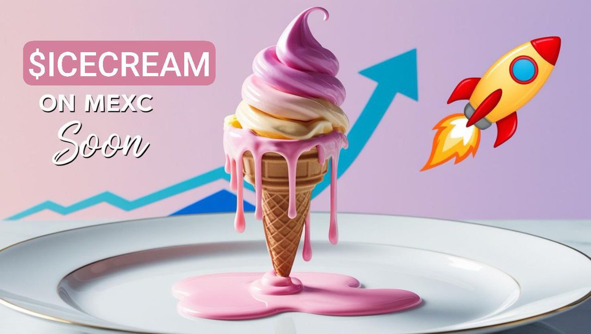 Waseemkhoj6053's tweet photo. Smarter finance isn’t a dream — it’s happening now.
With $ICECREAM, AI brings intelligence to decentralized protocols.
The ticker is ICECREAM
#AIinBlockchain #FutureFinance #CryptoGrowth https://t.co/kfaQCZzxBx