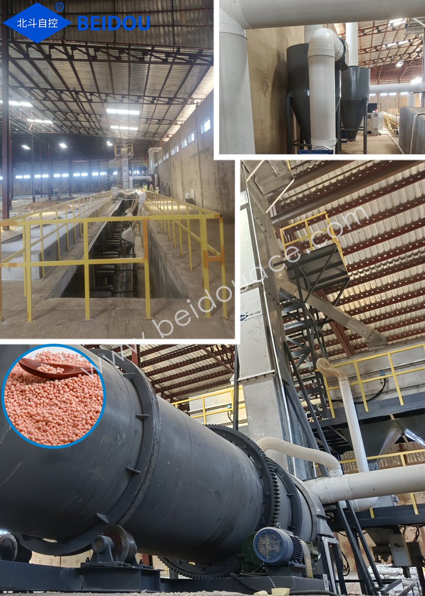 NuraddeenS76107's tweet image. In the process of #agricultural modernization, our #intelligent #fertilizerproductionline has become the first choice of many enterprises with its remarkable advantages of #highefficiency and #energysaving. 

【email】sales07@beidouace.com
【WhatsApp】+8619833518619