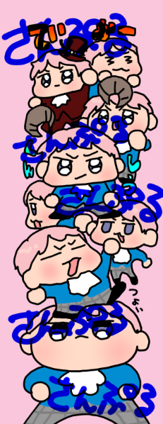 「めっちゃさんぷるの文字入っててすみません～こんなかんじ!実物先にのせたかった角度」|🦀ささこわ🦀のイラスト