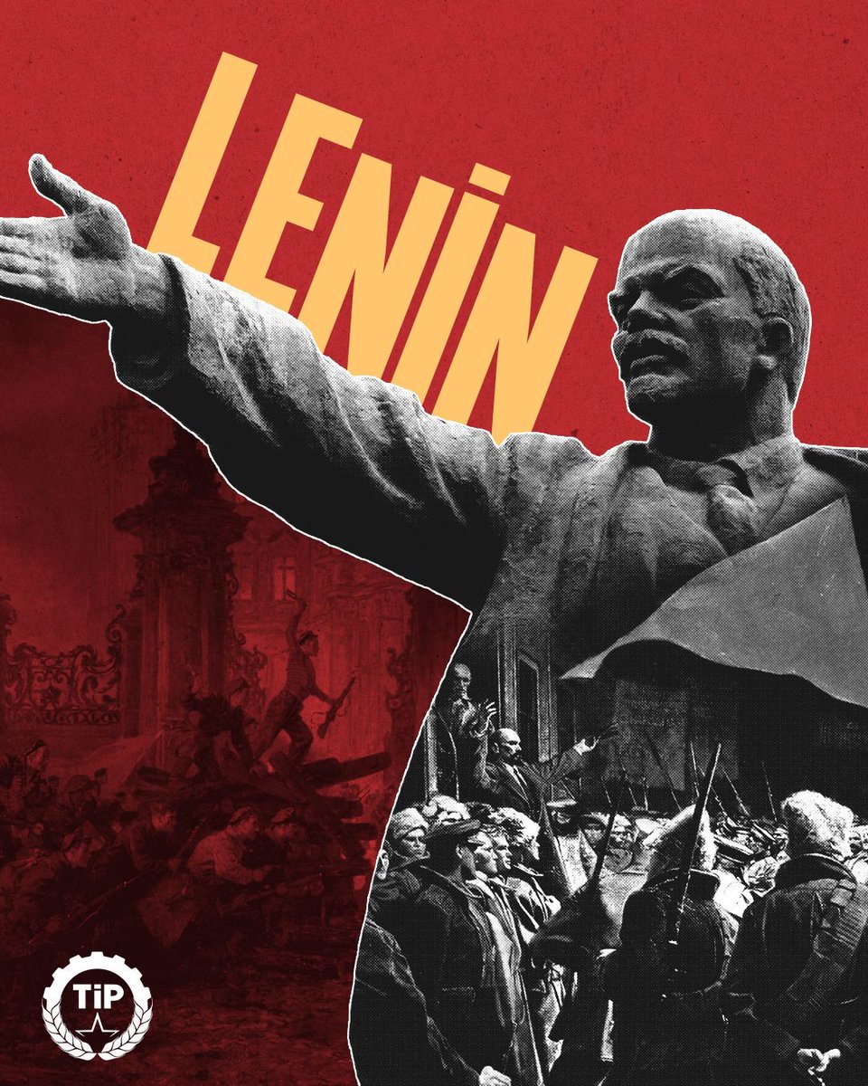tipgenelmerkez's tweet photo. Ekim Devrimi’nin ve işçi sınıfının önderi Vladimir İlyiç Lenin 155 yaşında,  mücadelemizde yaşıyor!

Üretenlerin yönettiği; eşitliğin, özgürlüğün ve kardeşliğin egemen olduğu bir dünya için yürüyoruz! https://t.co/g1dp3hlij4