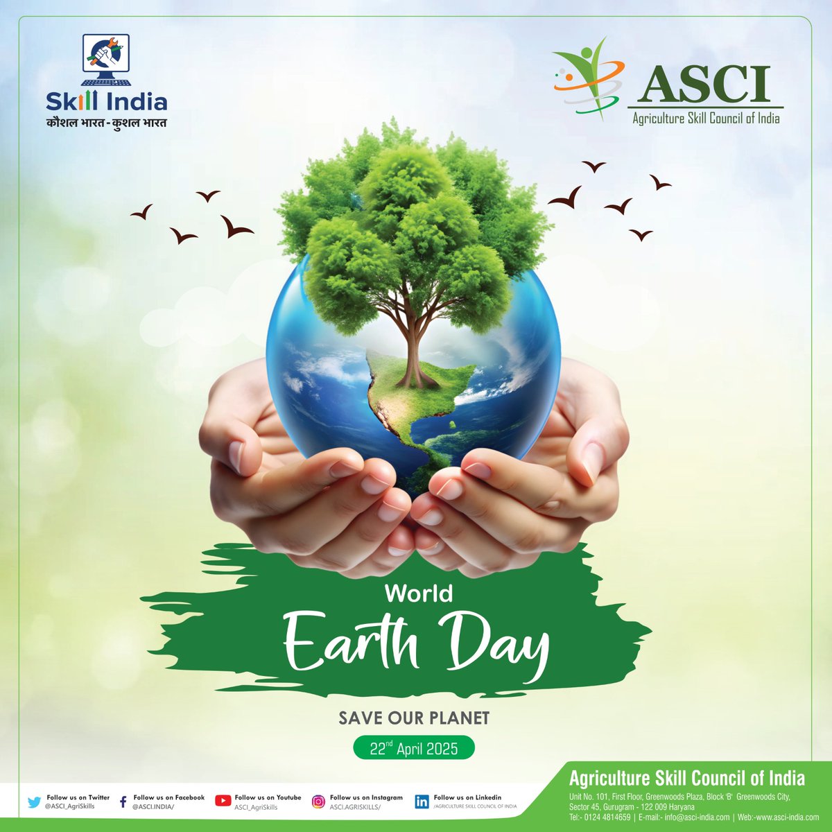 World Earth Day is a call to reconnect with nature and take responsibility for our planet's well-being. Every small step matters—let’s choose harmony, sustainability, and care for the Earth we call home.