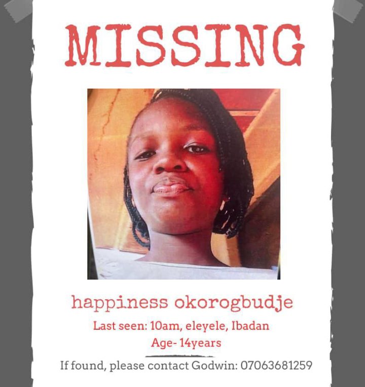 Koolest_Djtush's tweet photo. Help us reunite Happiness with her family.
Help us bring Happiness back home.
Help us repost. https://t.co/PHay85qEDp