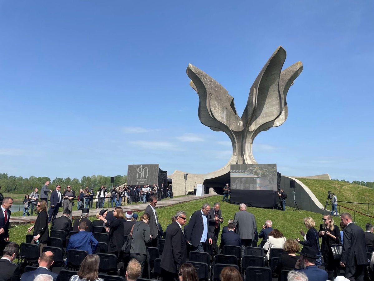Today is the 80th anniversary of the escape of the last prisoners from the Jasenovac concentration camp. We express our deepest respect and remember all the victims and survivors of the Ustasha regime.