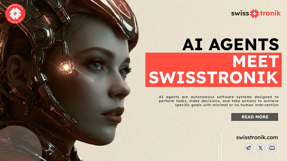 zohandisco2's tweet photo. AI agents + blockchain = unstoppable innovation
With Swisstronik’s privacy-first, compliance-ready design, we're talking unruggable ICOs, smarter contracts, and AI that actually plays by the rules.
Ready for the next era?
Dive in 👉 https://t.co/aXpXHMXead
@Swisstronik
#SWTR #Layer1 #Swisstronik #Web3 #DeFi #TradFi