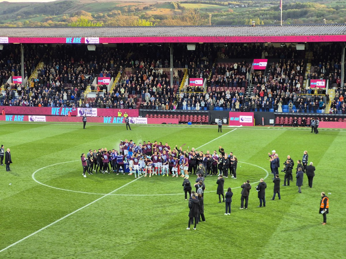 Congratulations <a href="/BurnleyOfficial/">Burnley FC</a>  on your promotion to the Premier League UTC