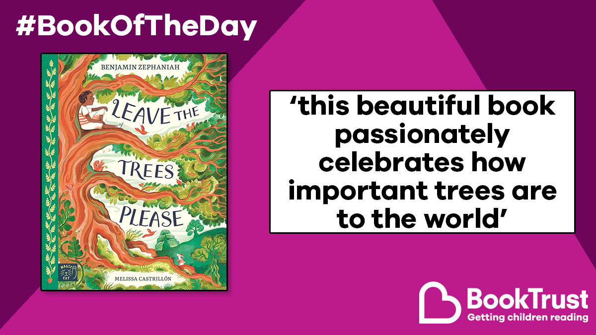 BookTrustNI (@booktrustni) on Twitter photo On #EarthDay, our #BookOfTheDay is based on a poem by the much-loved and much-missed <a href="/BZephaniah/">Professor Benjamin Zephaniah</a>, with gorgeous illustrations from Melissa Castrillon.
#LeaveTheTreesPlease is a visual feast, and lovely to read aloud: booktrust.org.uk/book-recommend…
<a href="/publishing_cat/">Magic Cat Publishing</a> On #EarthDay, our #BookOfTheDay is based on a poem by the much-loved and much-missed <a href="/BZephaniah/">Professor Benjamin Zephaniah</a>, with gorgeous illustrations from Melissa Castrillon.
#LeaveTheTreesPlease is a visual feast, and lovely to read aloud: booktrust.org.uk/book-recommend…
<a href="/publishing_cat/">Magic Cat Publishing</a>