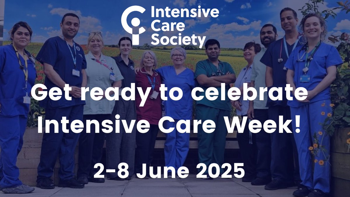 Mark your calendars 🗓️

This year, we are celebrating Intensive Care Week from 2-8 June  and want you to help us celebrate our 55th birthday on 8 June.

Stay tuned for more information on how to take part as we mark what makes intensive care so special!

#ICUWeek2025