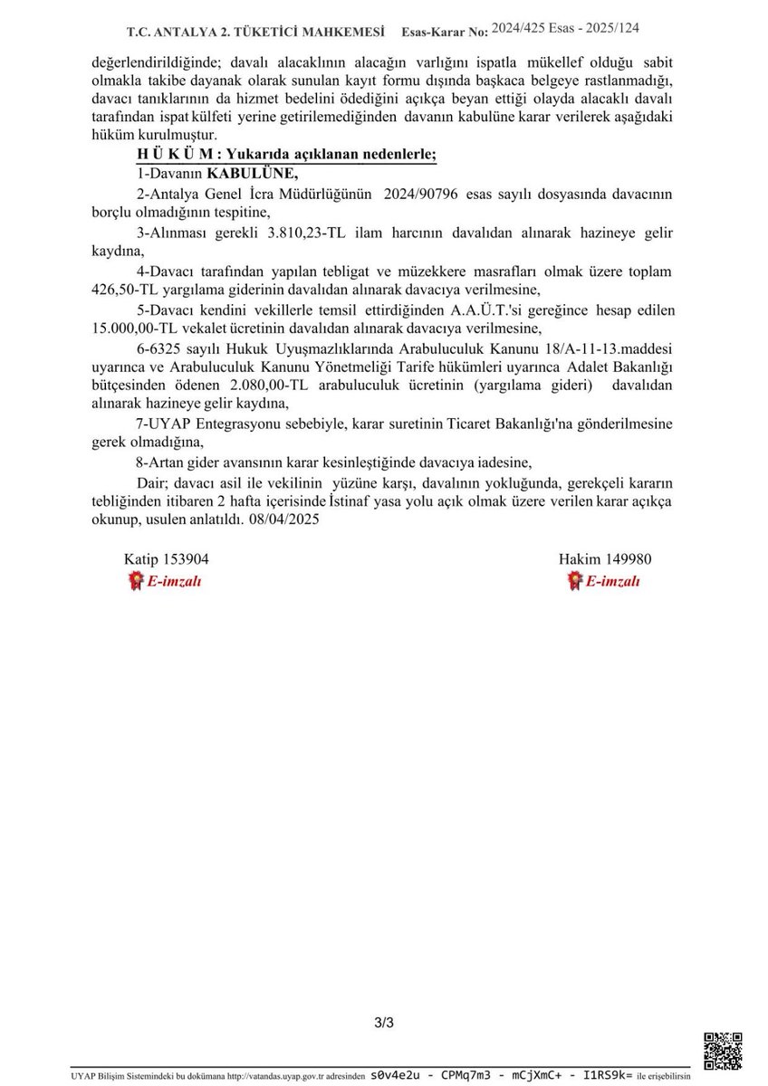 VALS SANAT MERKEZİ MAĞDURLARINA YARGIDAN MÜJDELİ HABER 
Antalya 2 Tüketici Mahkemesinden Vals Sanat Merkezinin mağdur ettiği yüzlerce kursiyere müjdeli haber. Tüketici hakkını aradı, mahkeme tüketicinin hakkını teslim etti. 
Vals sanat isimli işletme hizmet vermediği gibi aldığı