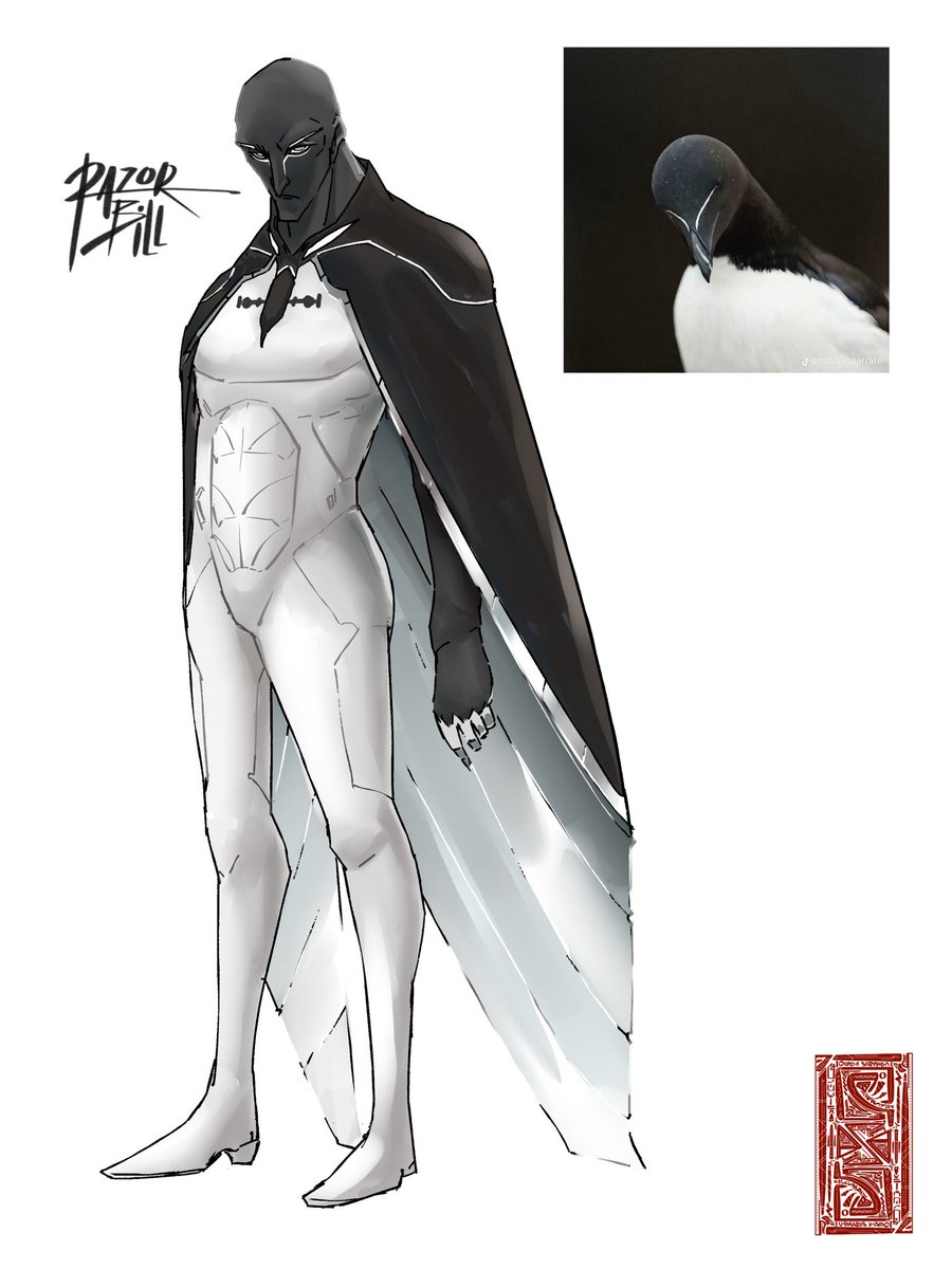 The Alca Torda aka Razor Bill

Idk what im doin tho