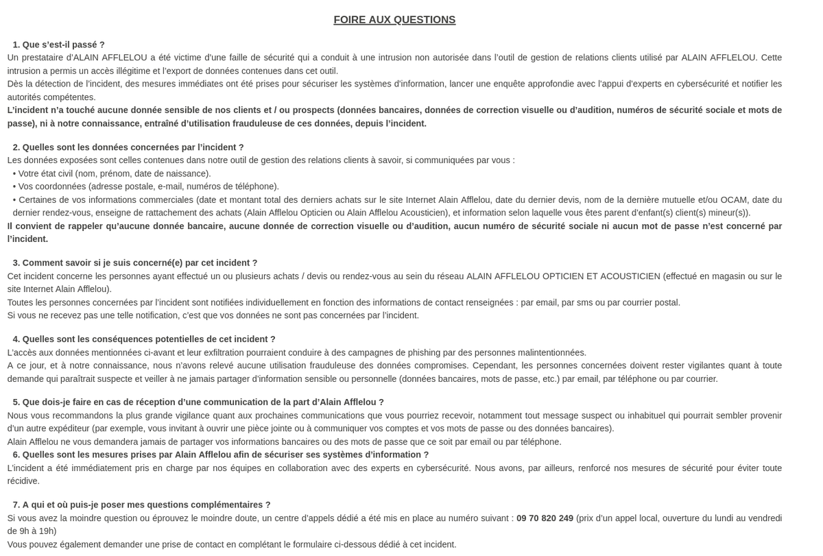 _SaxX_'s tweet image. 🚨🇫🇷CYBERALERT, FRANCE🔴 |  ALAIN AFFLELOU voit flou après une cyberattaque. L&apos;enseigne a alerté ses clients dans un mail.

En fin de semaine dernière, ALAIN AFFLELOU - le leader européen de l&apos;optique (lunettes) en France et en Europe - a annoncé être victime d&apos;une cyberattaque.…