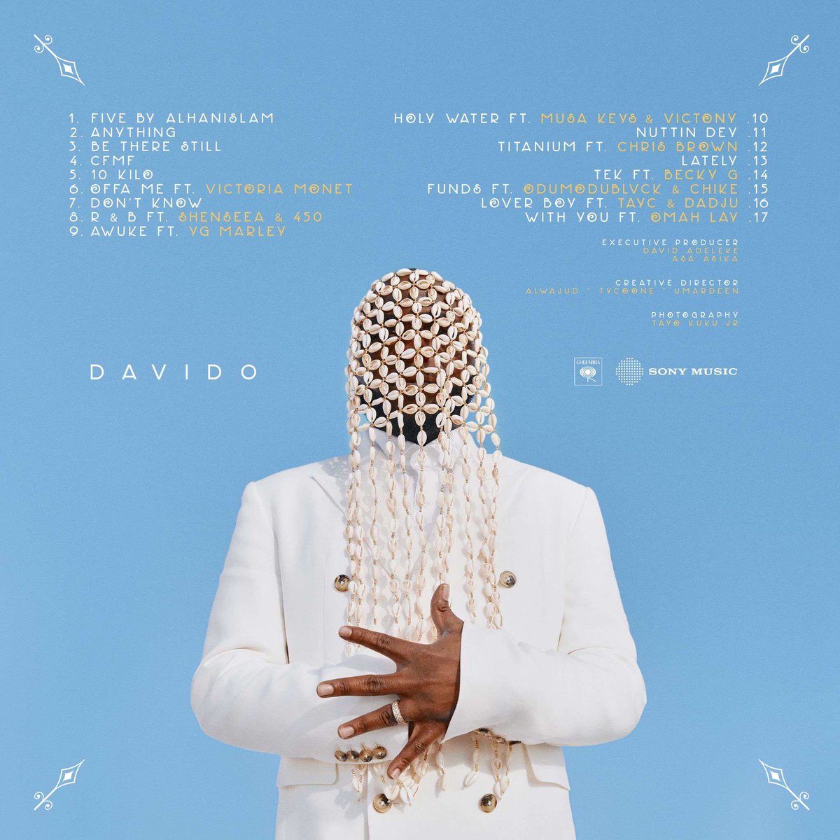 DAVIDO_STATS's tweet photo. .@davido’s “5IVE” album remains at #1 on the UK 🇬🇧 Apple Music Top Albums chart for the fifth consecutive day. https://t.co/JA5ZmVEGD2