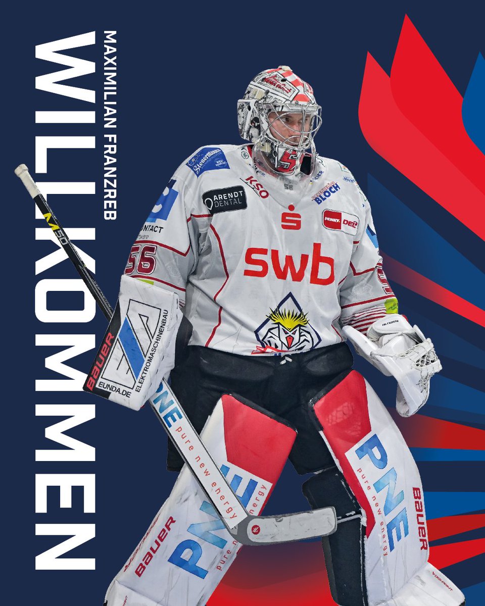 Wir präsentieren unseren ersten Neuzugang für die kommende Spielzeit! Herzlich willkommen in Mannheim, Maximilian Franzreb! bit.ly/4jItO0o #AdlerMannheim #fürMannheim