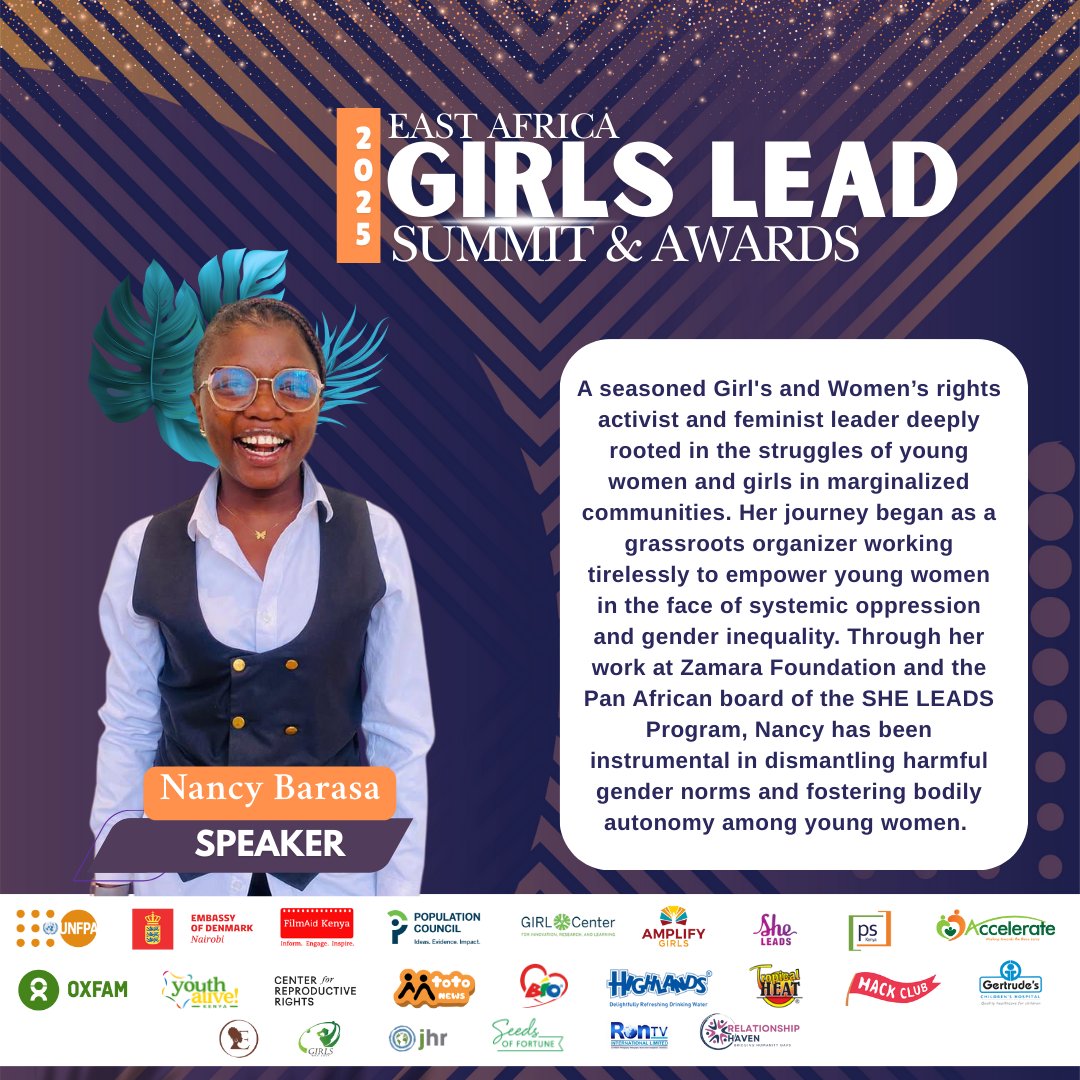 Zamara_fdn's tweet photo. 📣 When girls access BOTH education & SRHR, they don’t just survive, they thrive.
At the #GirlUpSummit side event, we are shifting the story:
▶️From silence to power
▶️From stigma to policy.
▶️From exclusion to feminist futures.
🗓 April 22–23 | 📍 Nairobi
#SheSoars #SRHRIsPower #ZamaraVoices